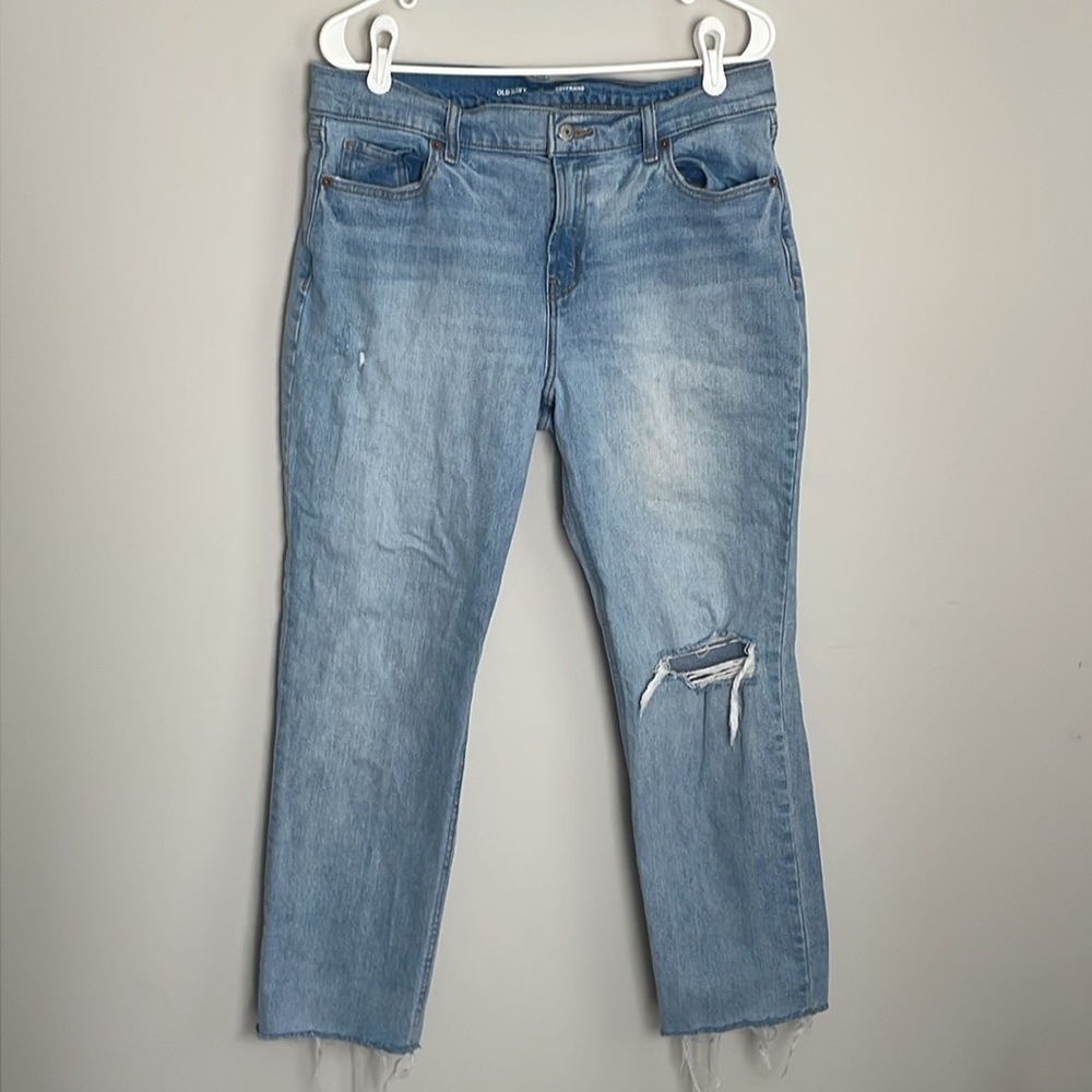 Old Navy Boyfriend Mid Rise Jeans- size 10